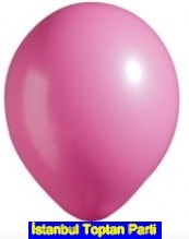 Baskısız Ruby fuşya balon 12 inc balon